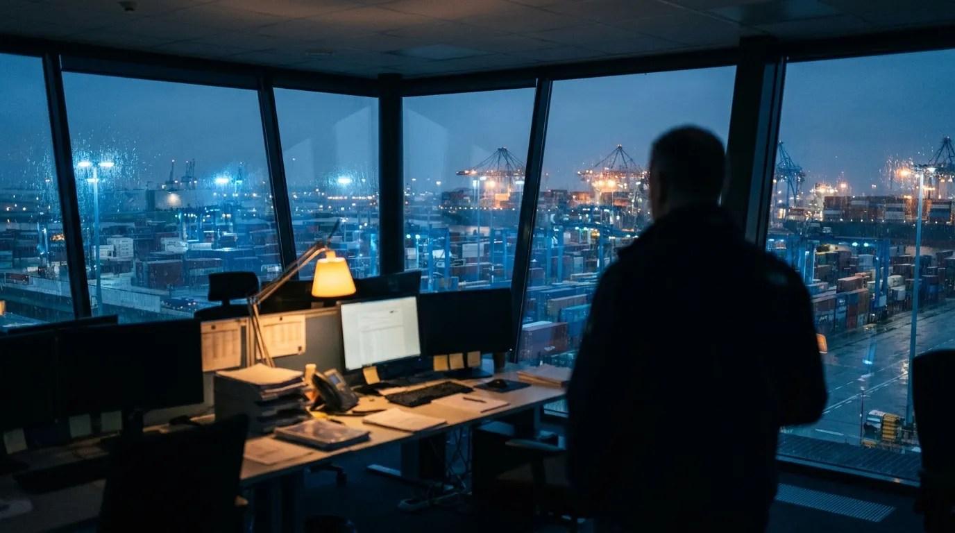 On-site customs yard — faster clearance